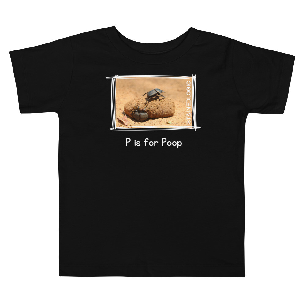 StainedLogic Learning the Alphabet - Letter P - Toddler Graphic Tee