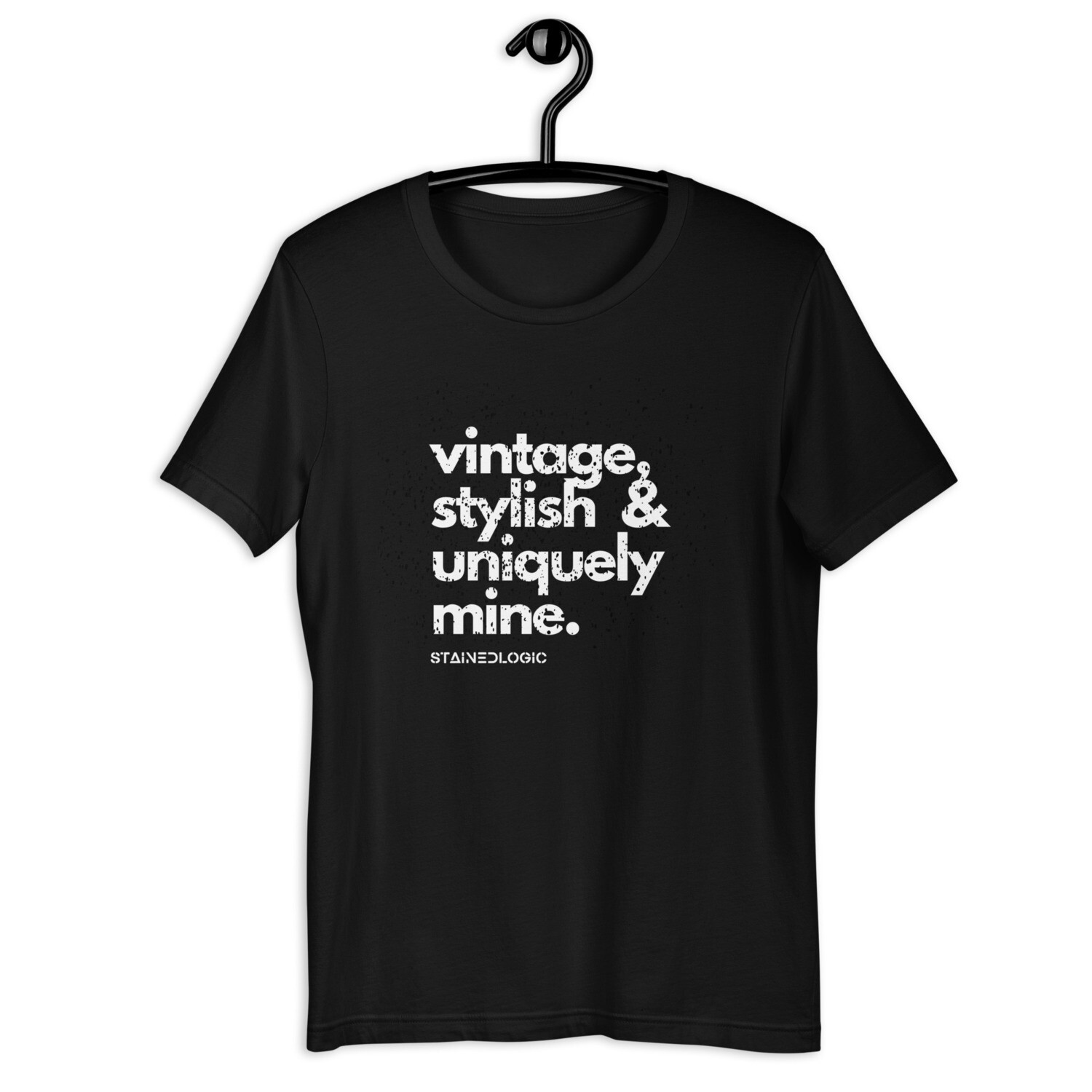 StainedLogic Vintage, Stylish &amp; Uniquely Mine Graphic Tee