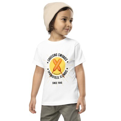 StainedLogic Corn Dog Springfield Illinois Toddler Graphic Tee