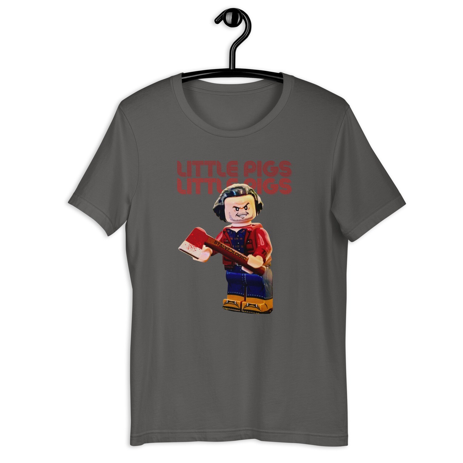 StainedLogic Little Pigs Horror Movie Figure Graphic Tee