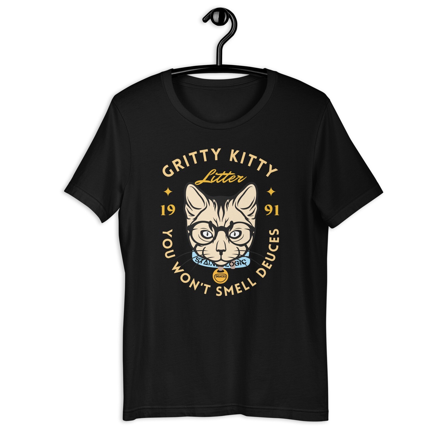 StainedLogic Gritty Kitty Litter Graphic Tee