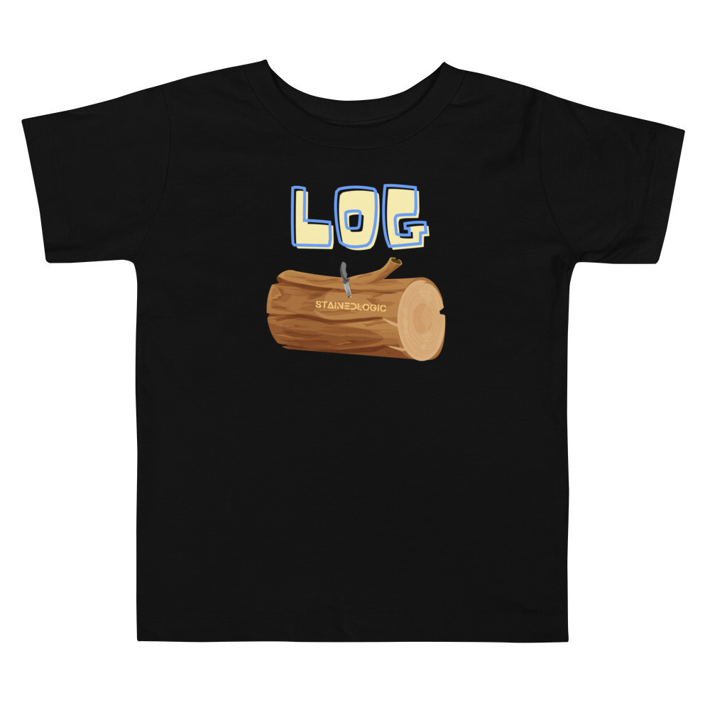 StainedLogic Log Toddler Graphic Tee