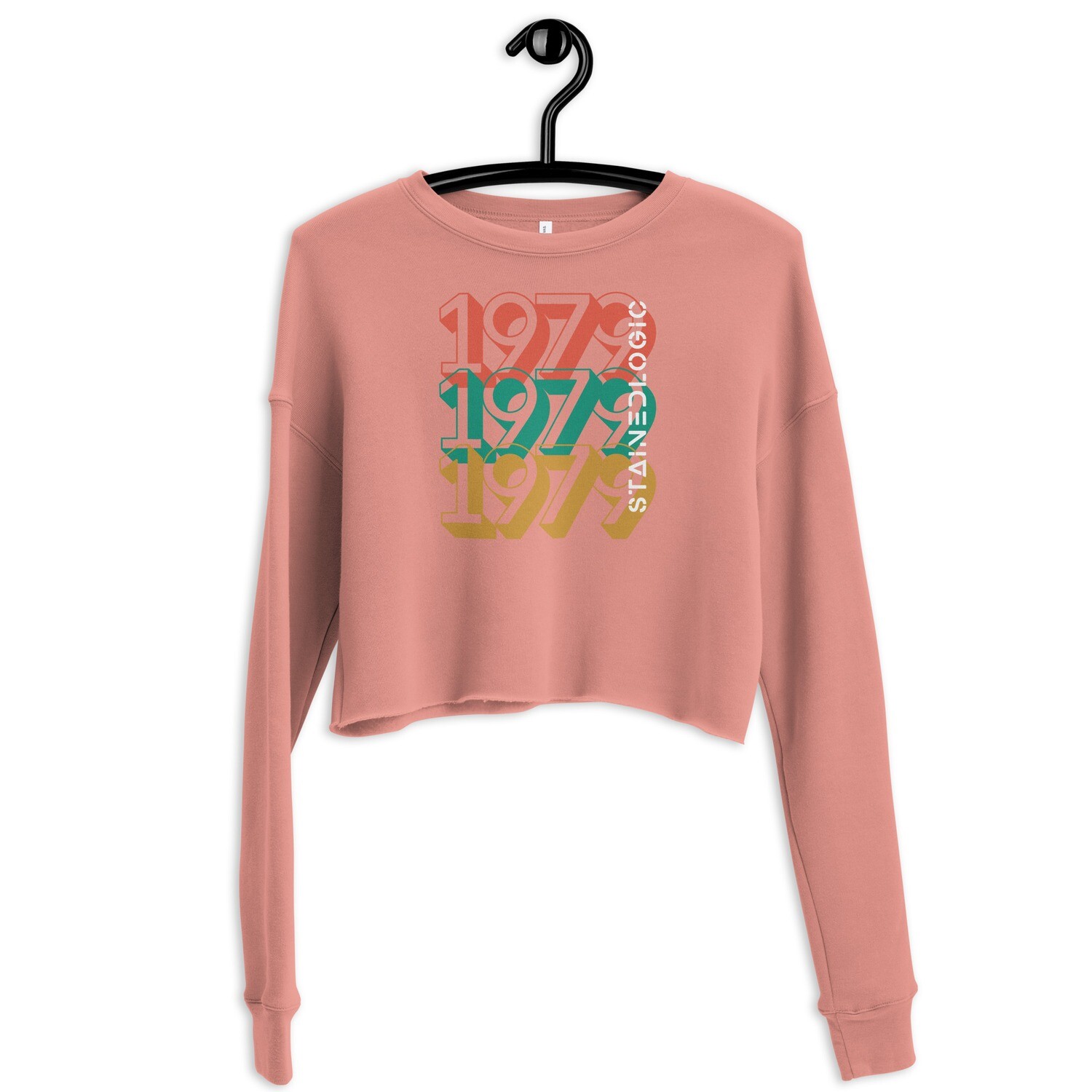 StainedLogic 1979 Vintage Women&#39;s Crop Sweatshirt