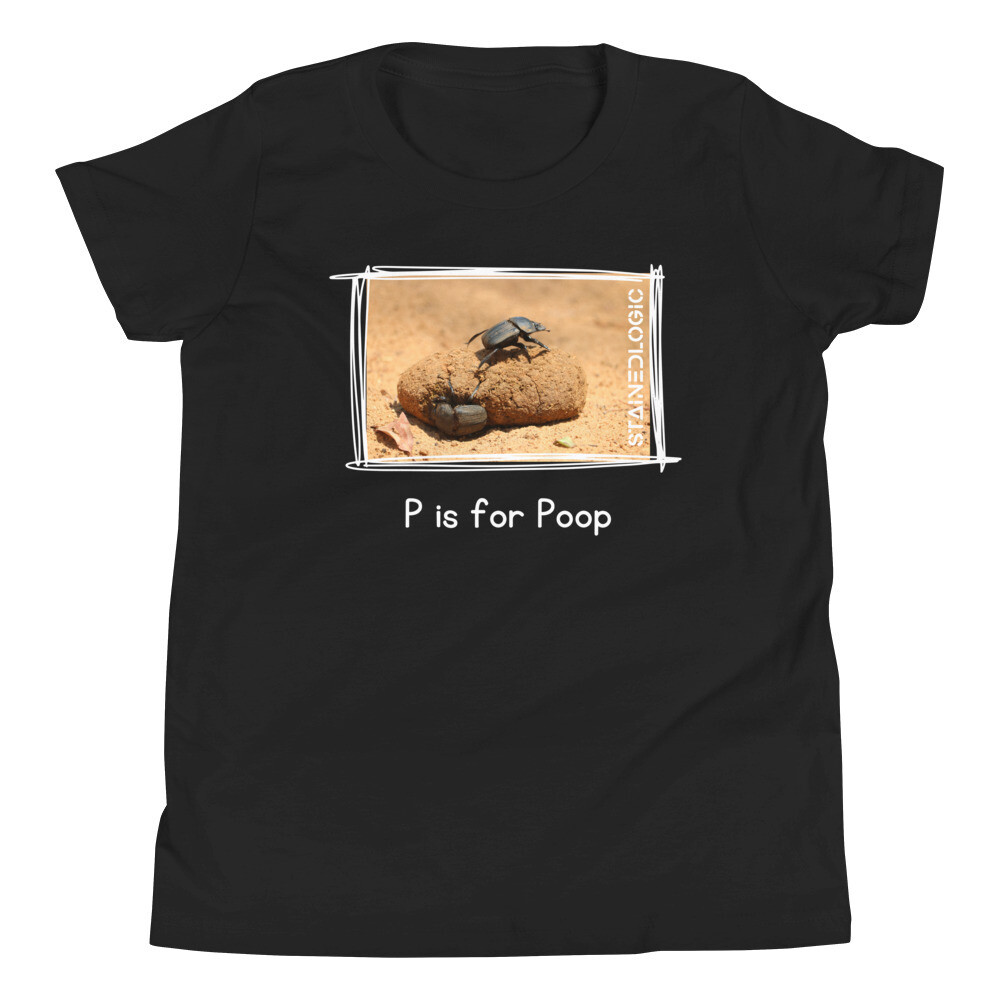 StainedLogic Learning the Alphabet - Letter P - Youth Graphic Tee
