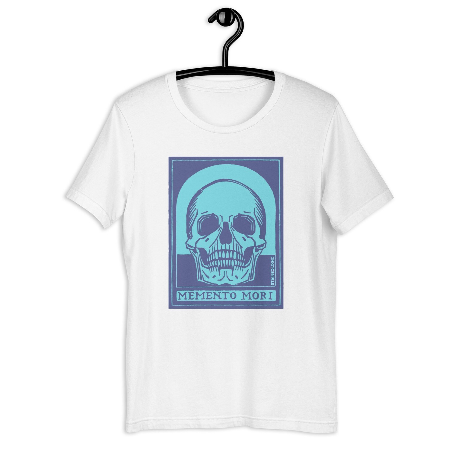 StainedLogic Memento Mori Skull Graphic Tee