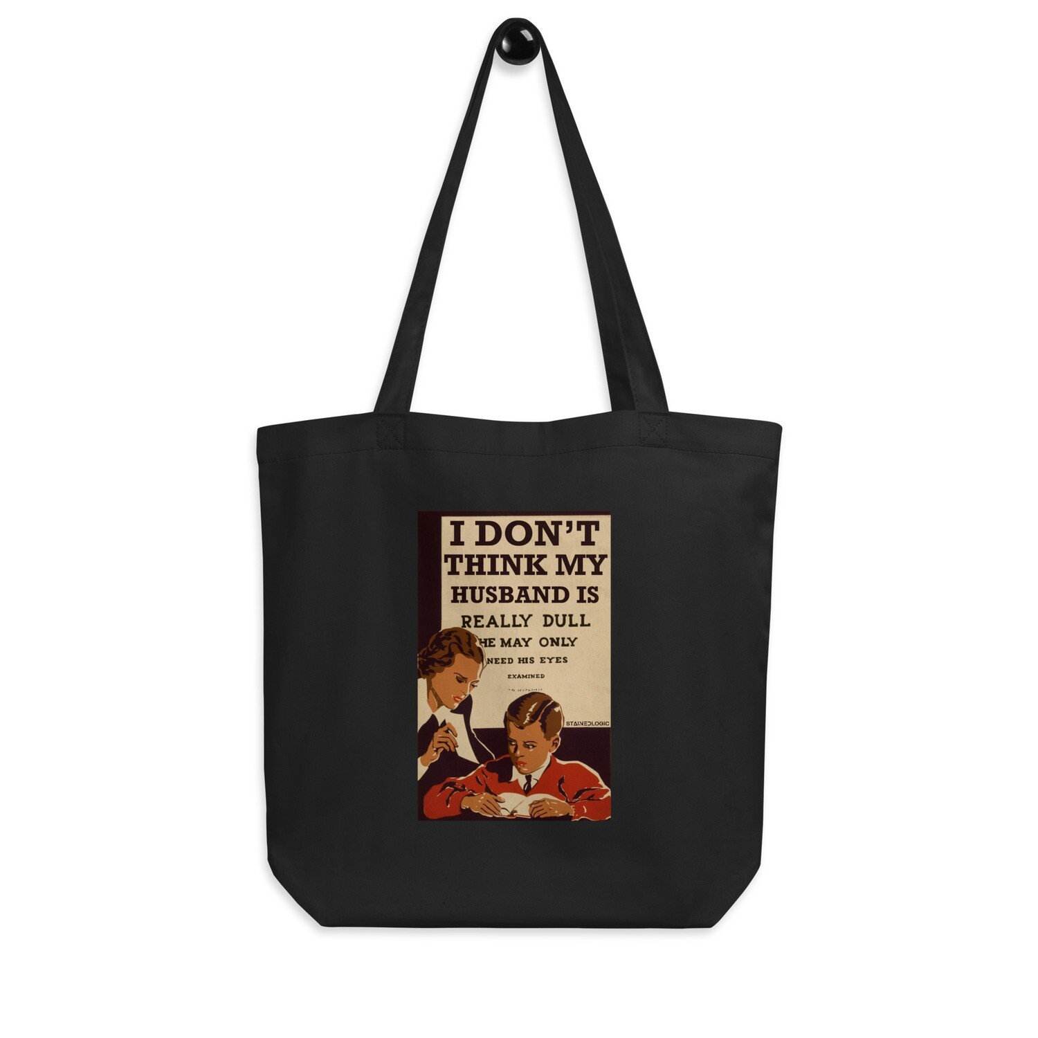 StainedLogic Eye Exam Eco Tote Bag