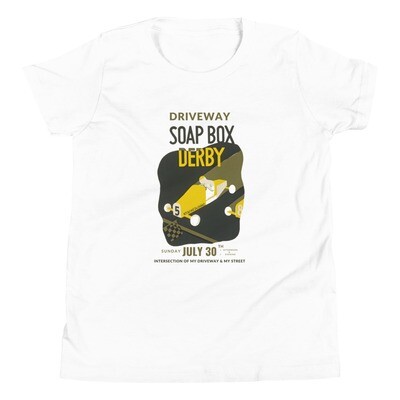 StainedLogic Driveway Soap Box Derby Youth Graphic Tee