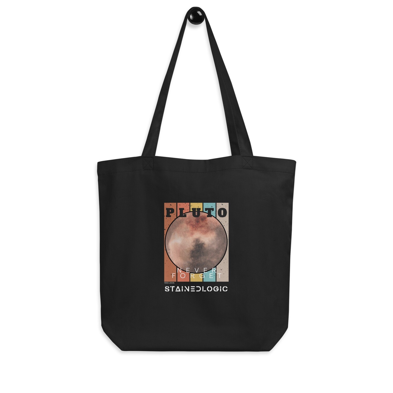 StainedLogic Pluto Never Forget 1930-2006 Eco Tote Bag