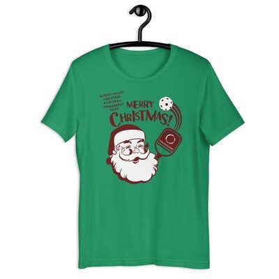 StainedLogic Santa Missed Christmas PickleBall Graphic Tee