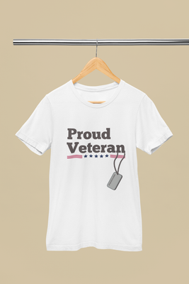 StainedLogic Valor Threads: Proud Veteran Edition Graphic T-Shirt