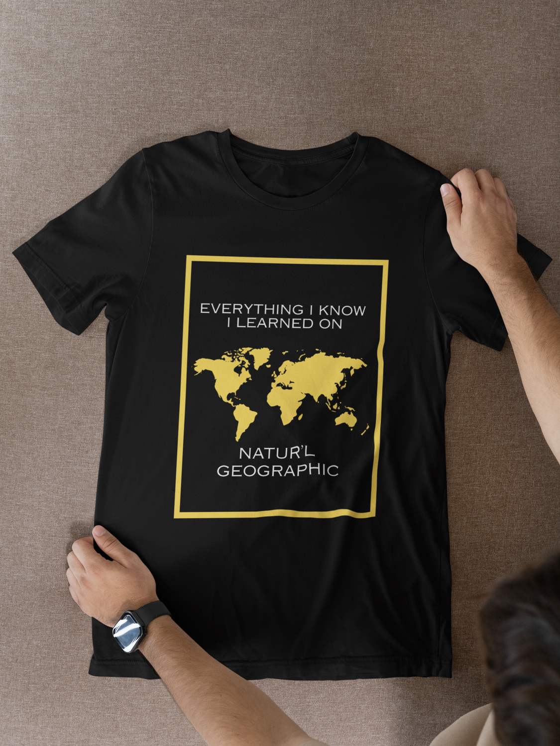 StainedLogic Everything I Know Tee – NATUR&#39;L GEOGRAPHIC Edition