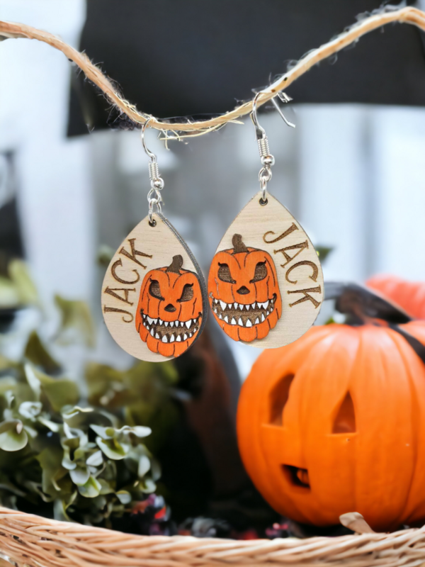 Pumpkin Jack Earrings