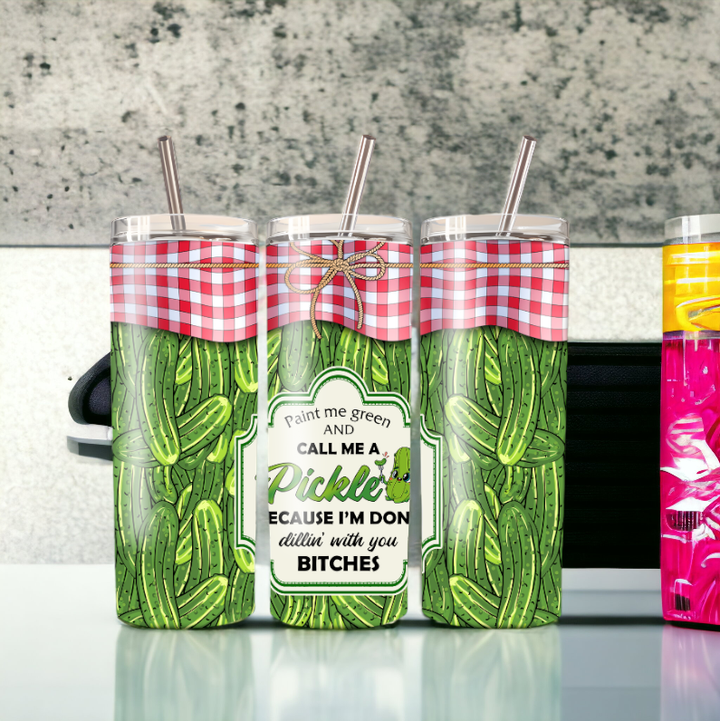 Paint me green and call me a pickle