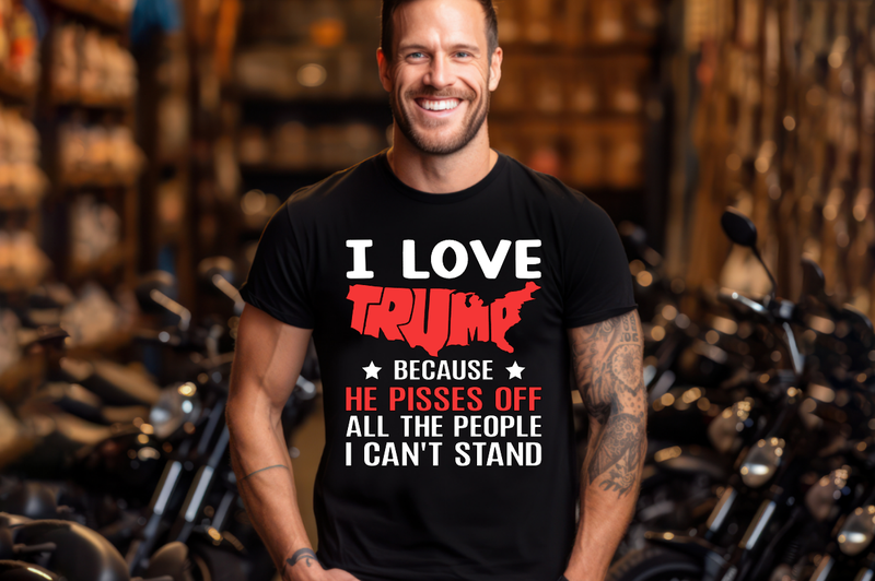 I LOVE TRUMP T-SHIRT