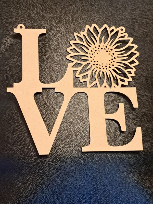 DIY Love Hanger Door Sign