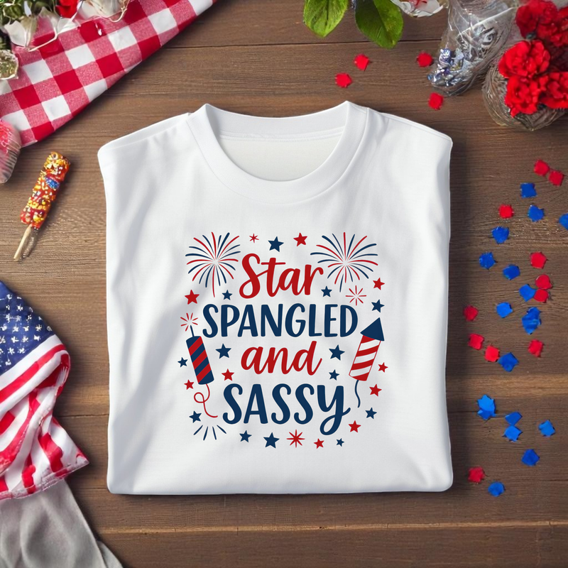 Star Spangled and Sassy Tee