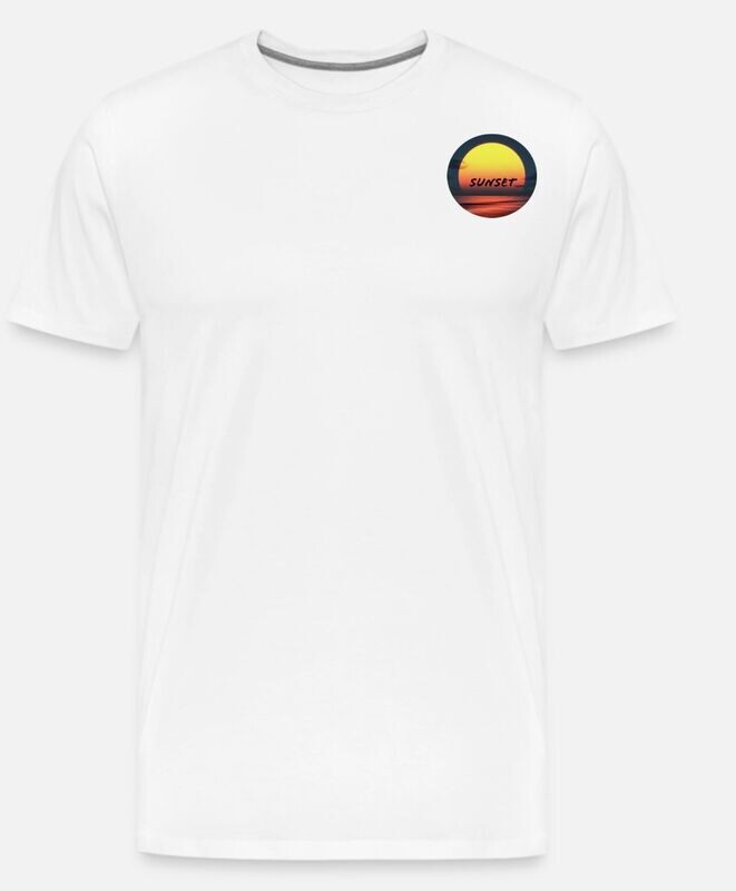 White Sunset graphic