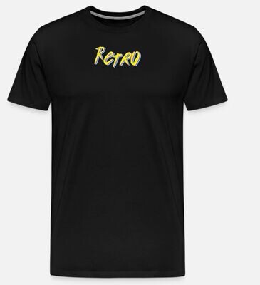 Black retro graphic