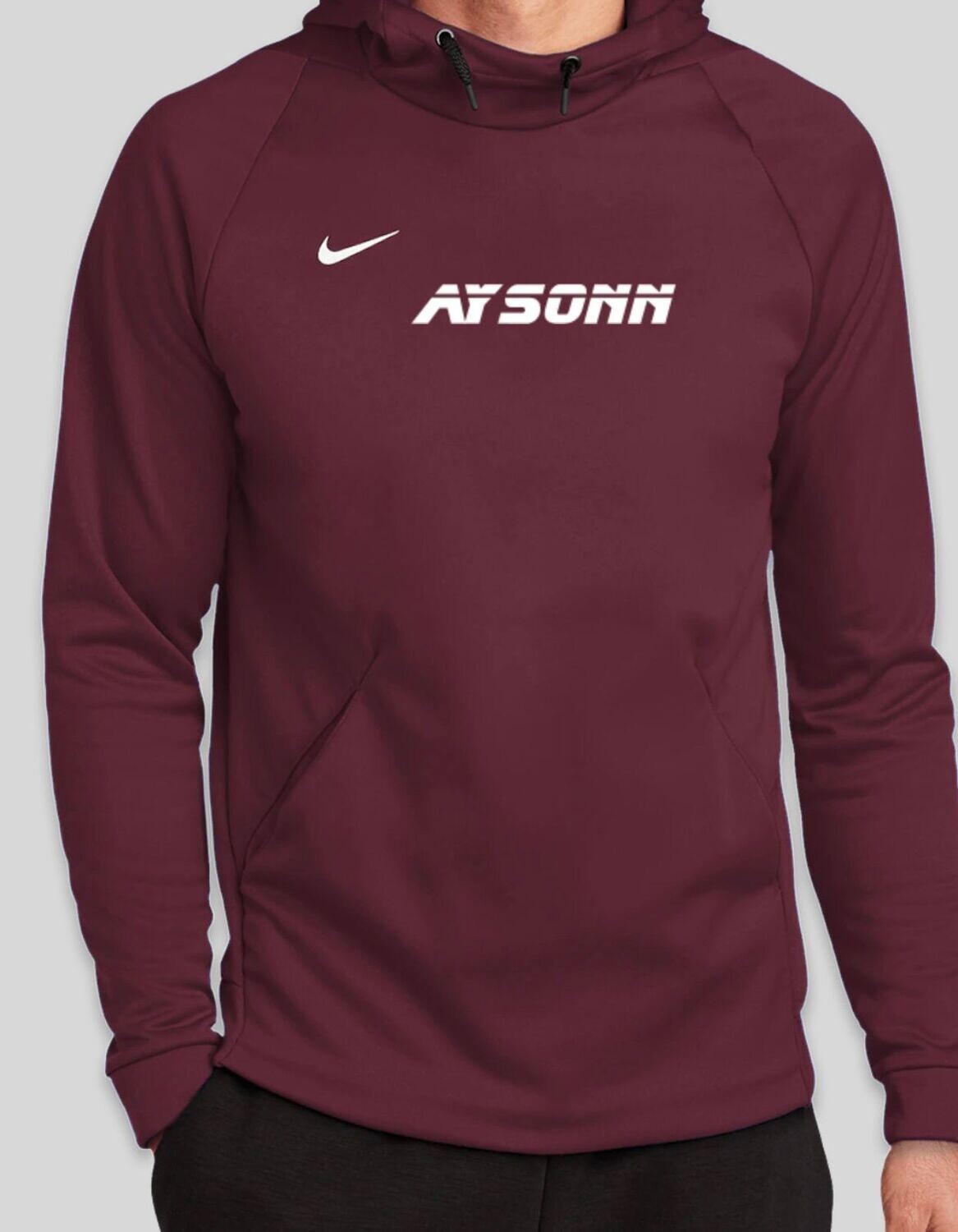 Dark solar  Nike pull over hoodie