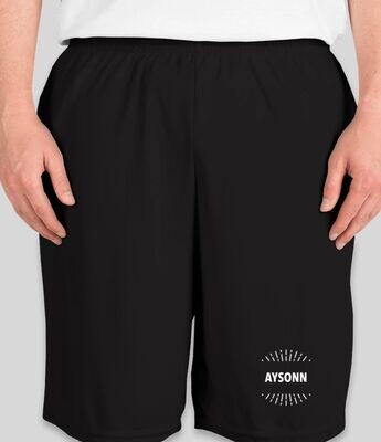 Black AYSONN shorts