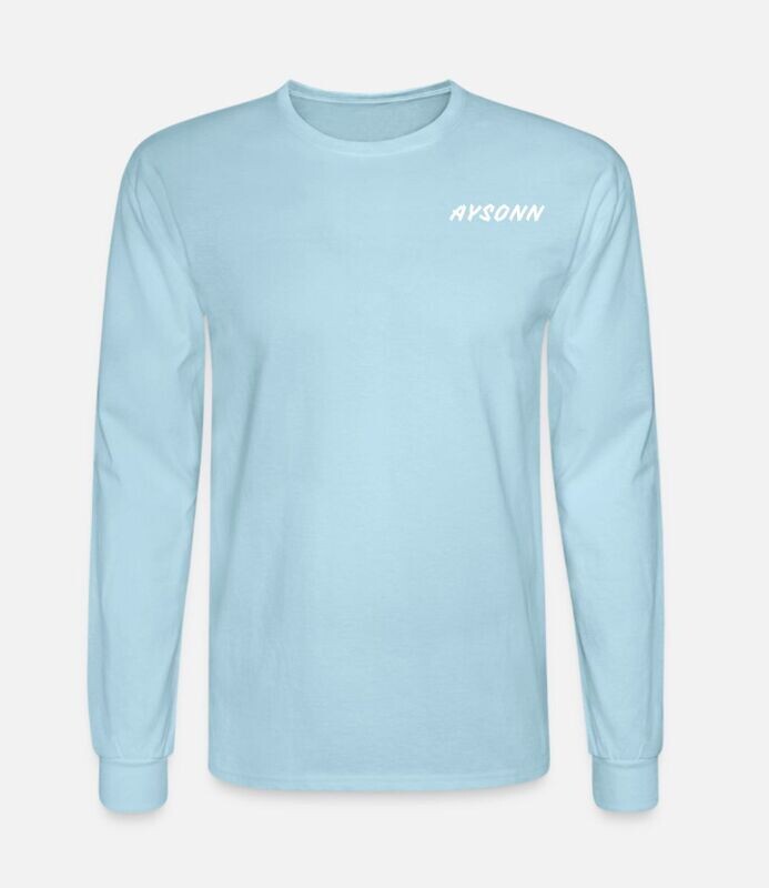 Sky blue pineapple long sleeve