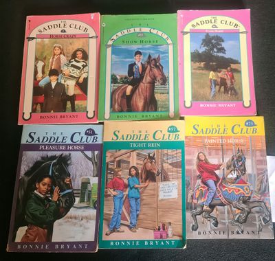 The Saddle Club Books.