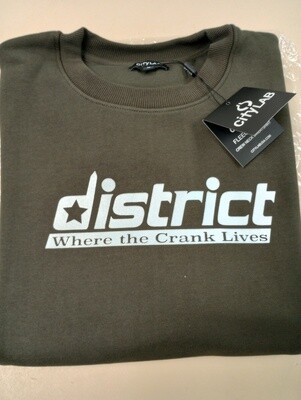 Womans District inspired NYCE inc casual sweat shirt