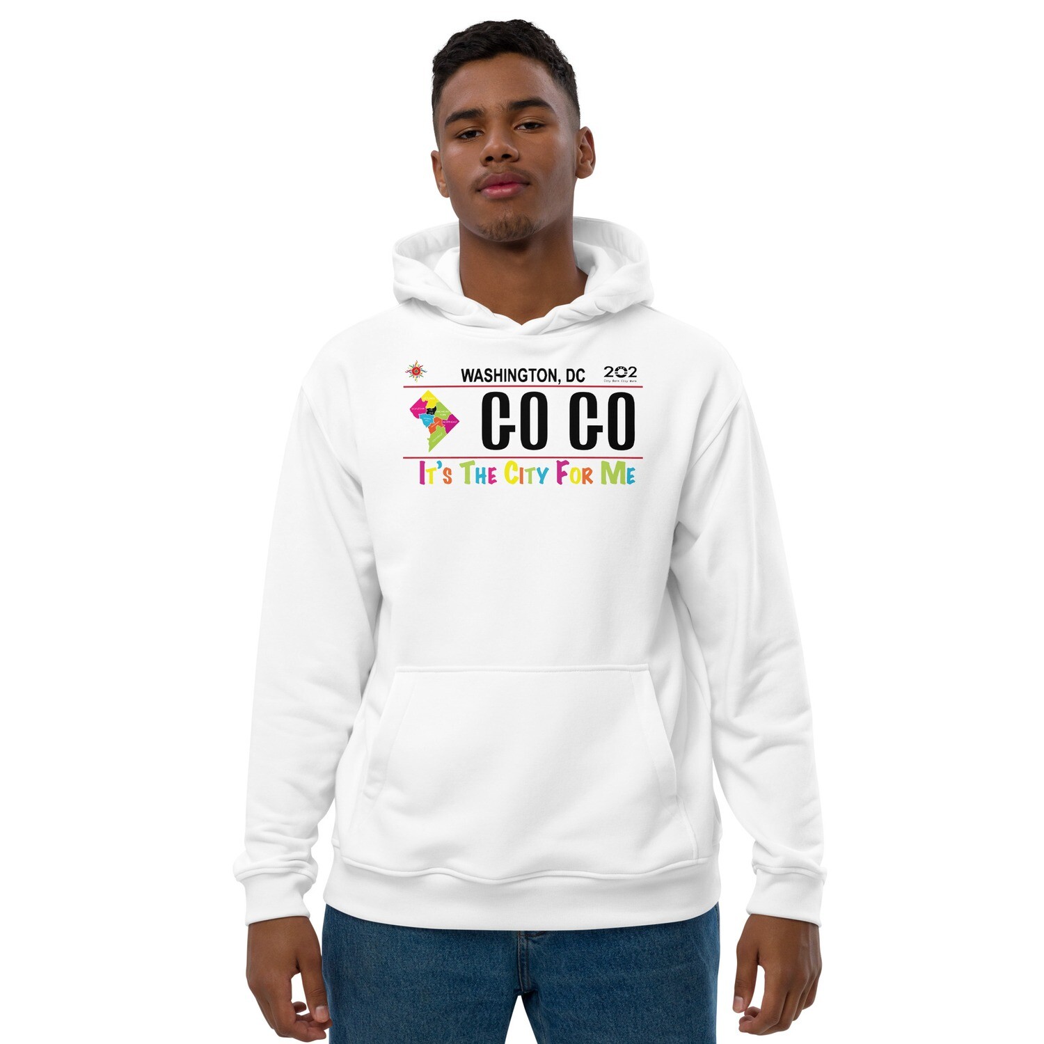 DC Plate Premium eco hoodie