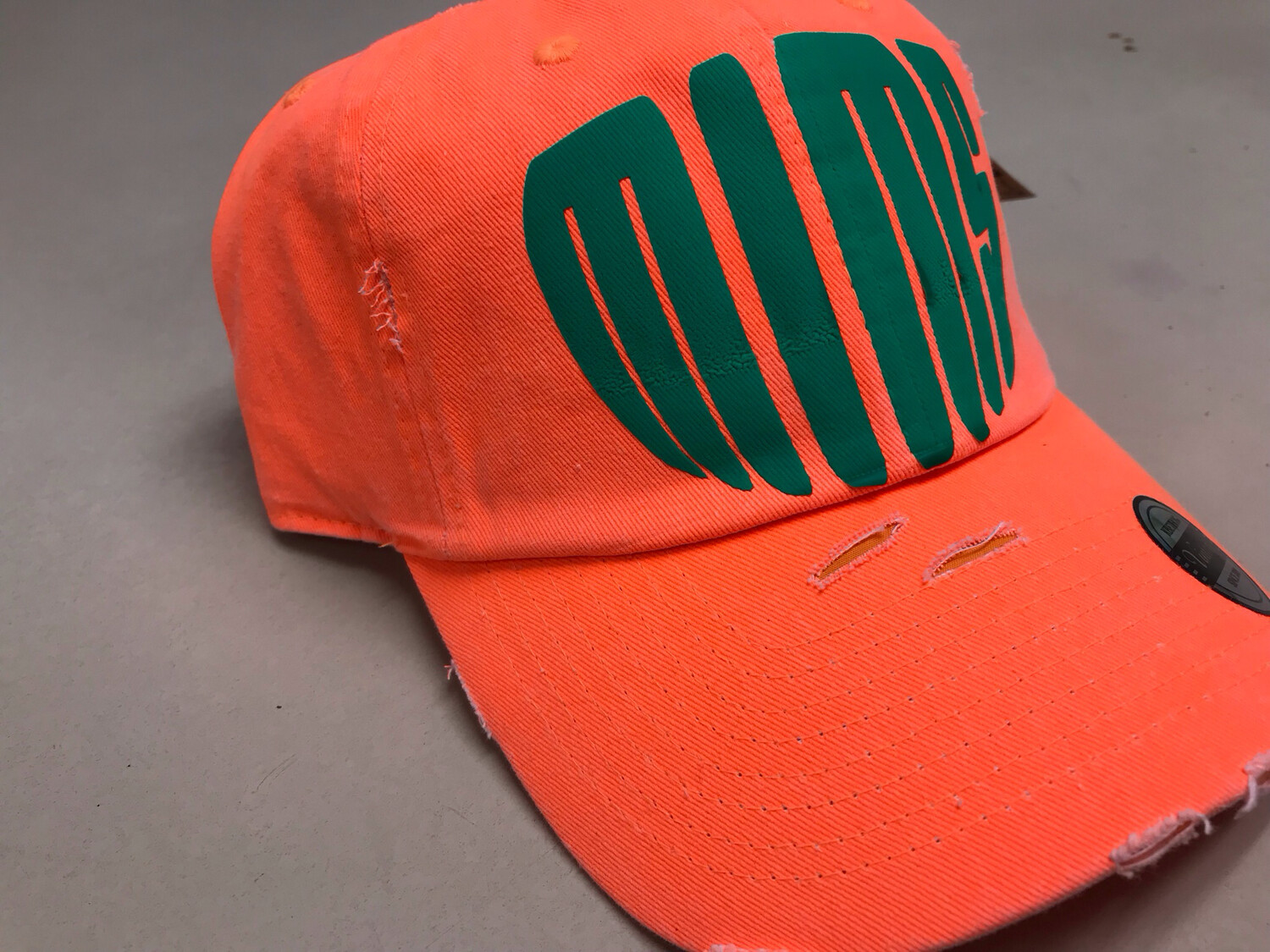 Distressed Mom, Dad Cap