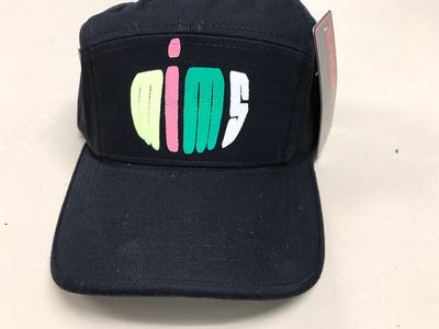 MiMS Puff Print Distressed Hats Unisex