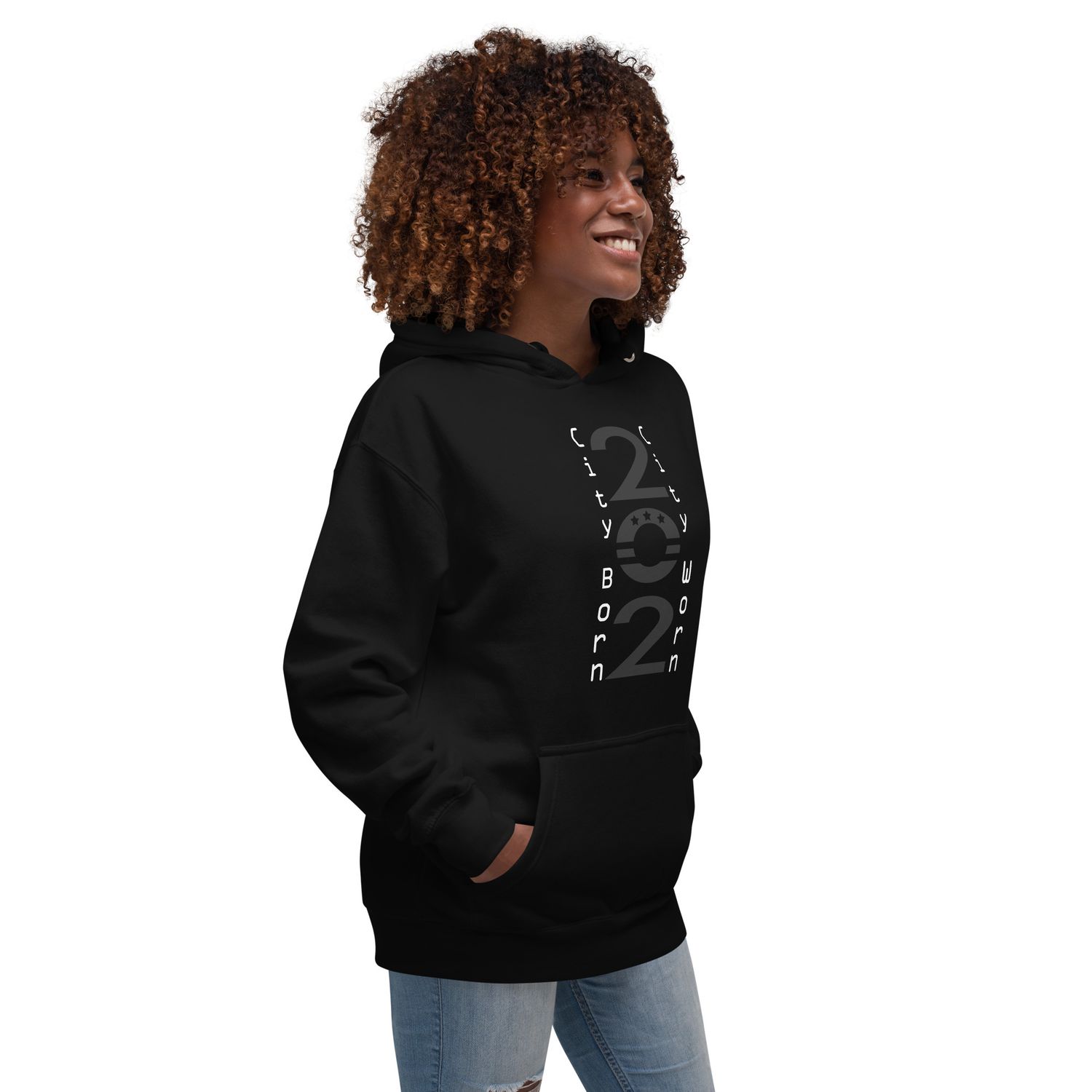 City Born Unisex Hoodie
