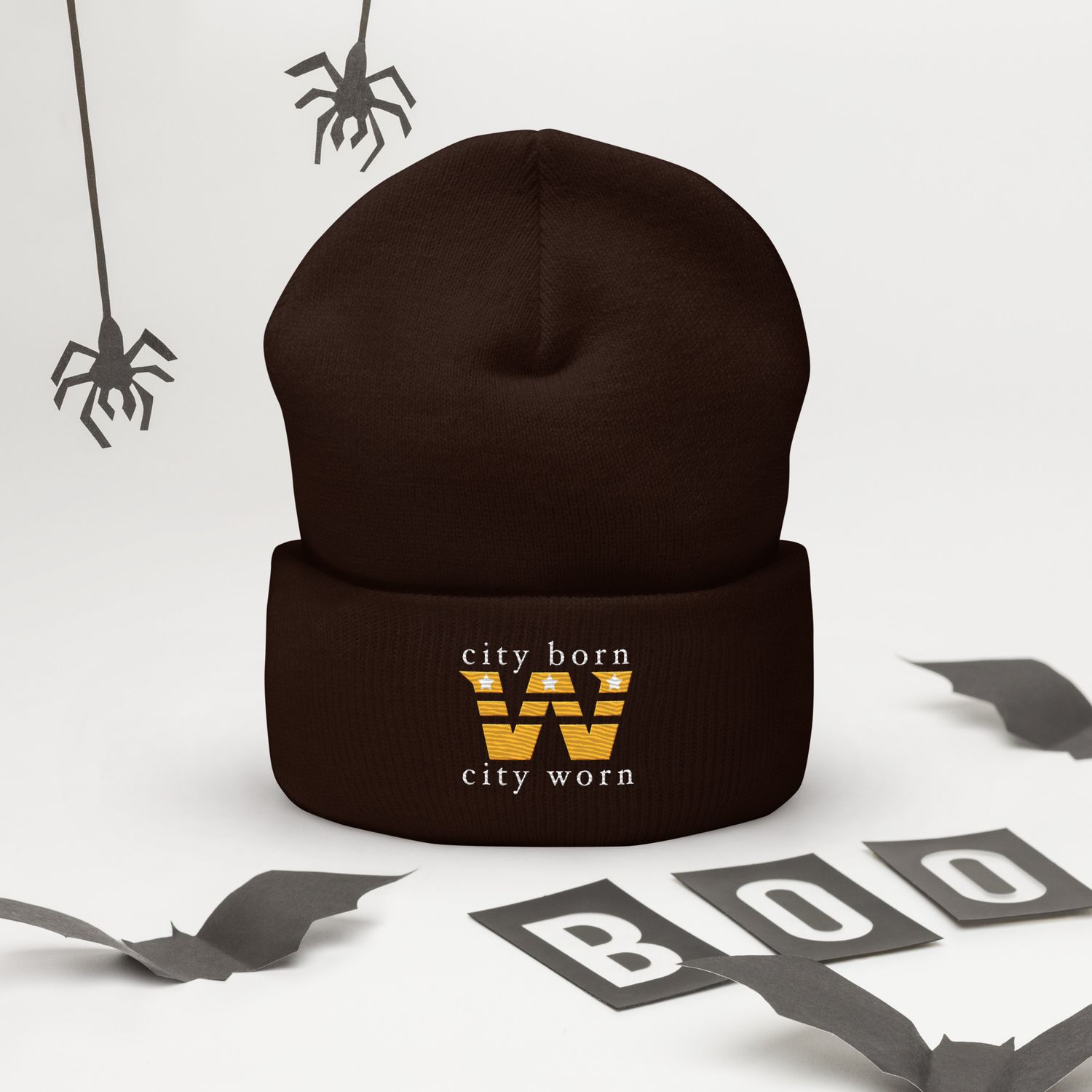 City Born City Worn NYCE inc Cuffed Beanie