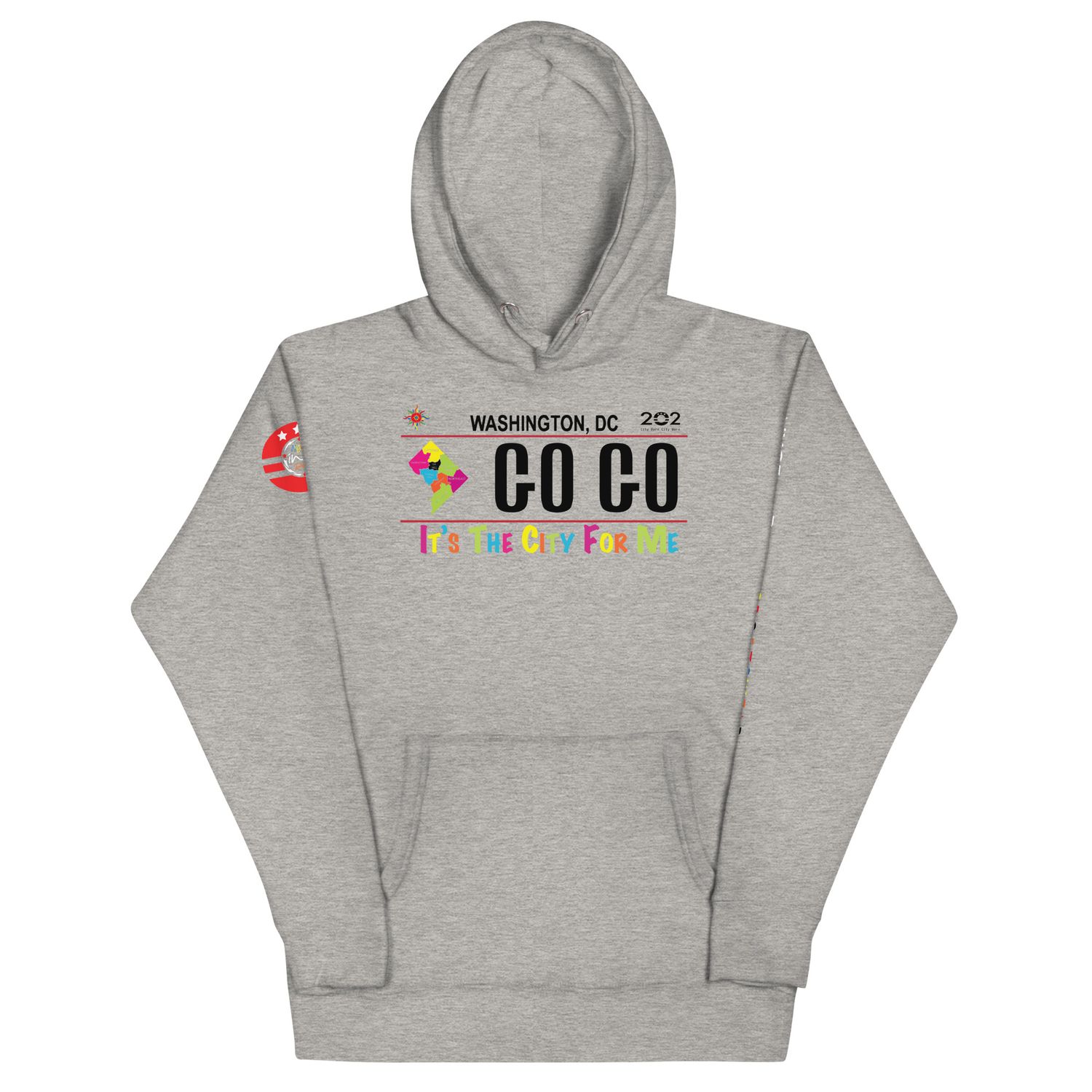 City plate Unisex Hoodie