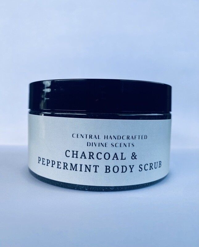 Body Scrub - Charcoal &amp; Peppermint