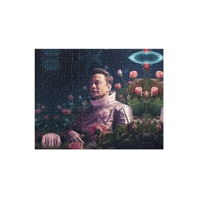 Interplanetary Innovator: Elon Musk&#39;s Rose-Colored Puzzle Adventure!