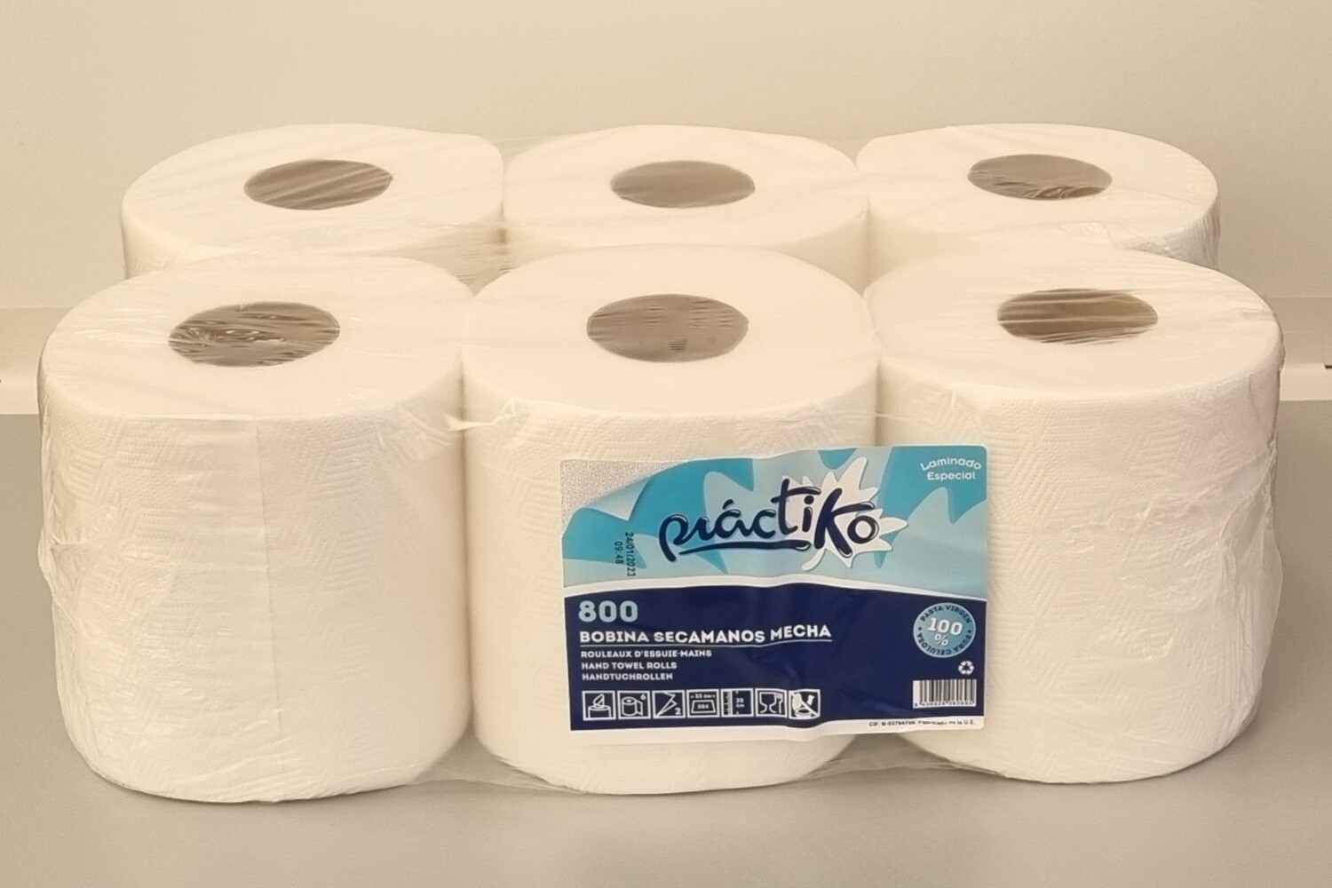 CHEMINE PASTA LAMINADA 800 6UD