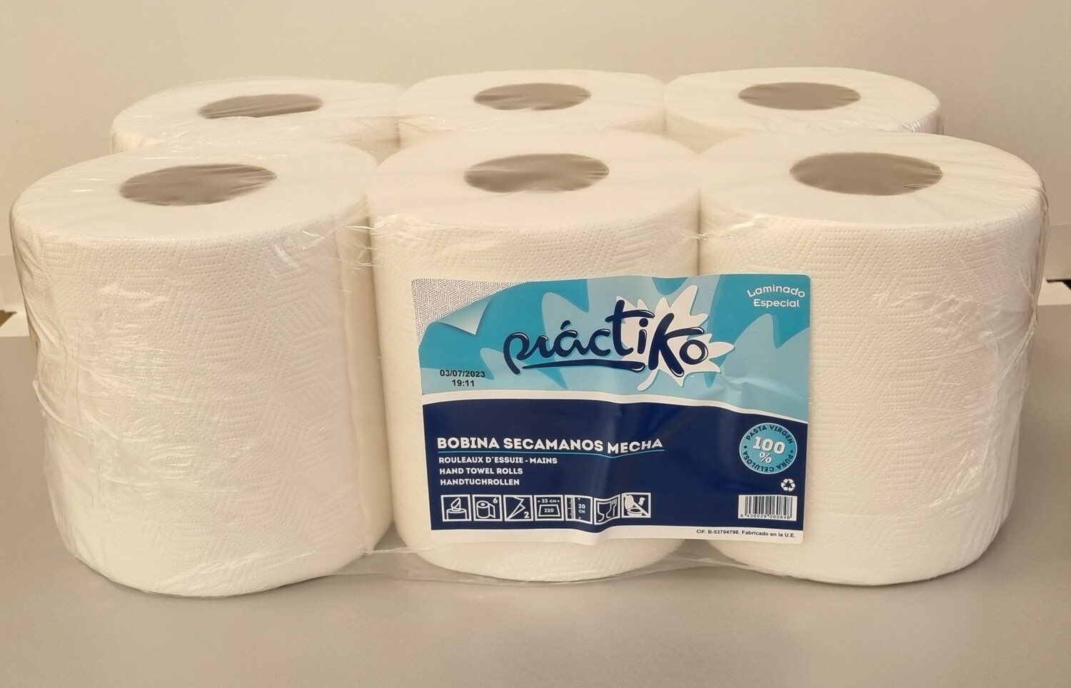 CHEMINE PASTA LAMINADA S 2H 6ud