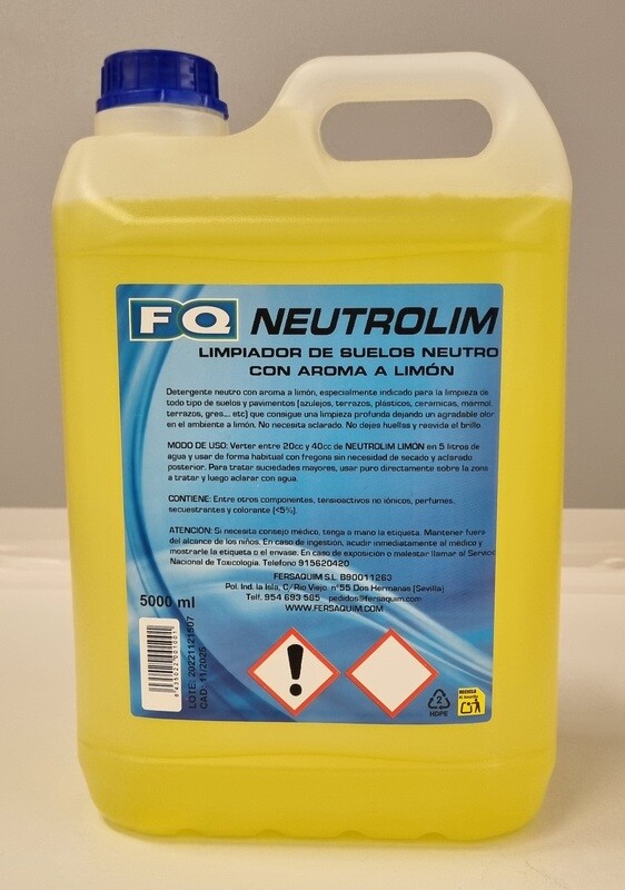 FREGASUELOS NEUTRO LIMON 5L