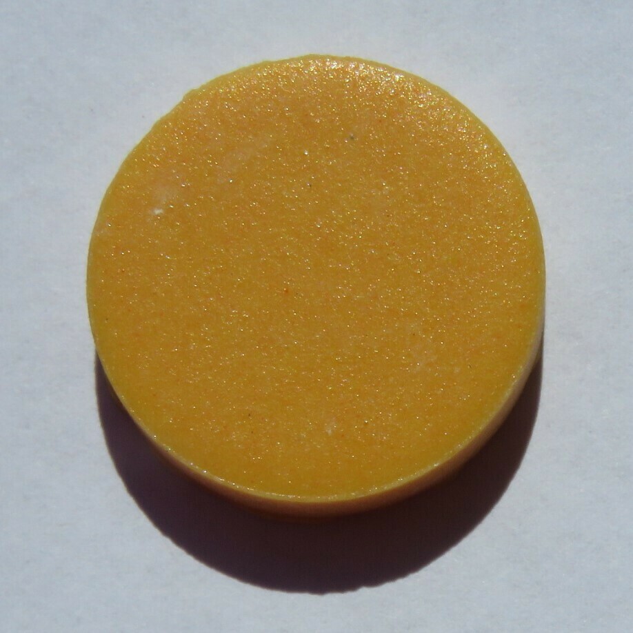 Emaux de Briare Pastille Orange Penny round tiles 500g