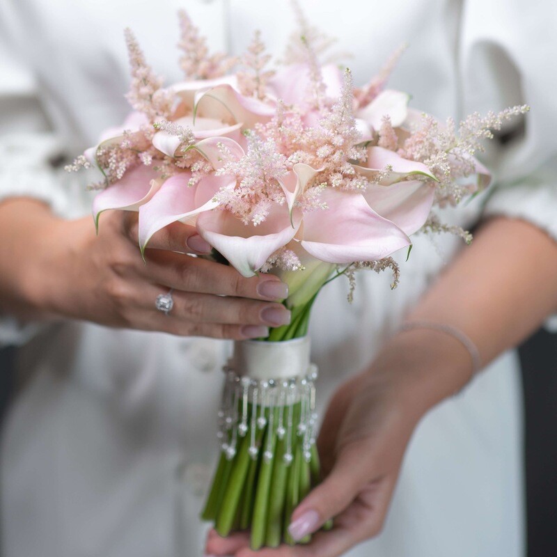 Pink calla variation