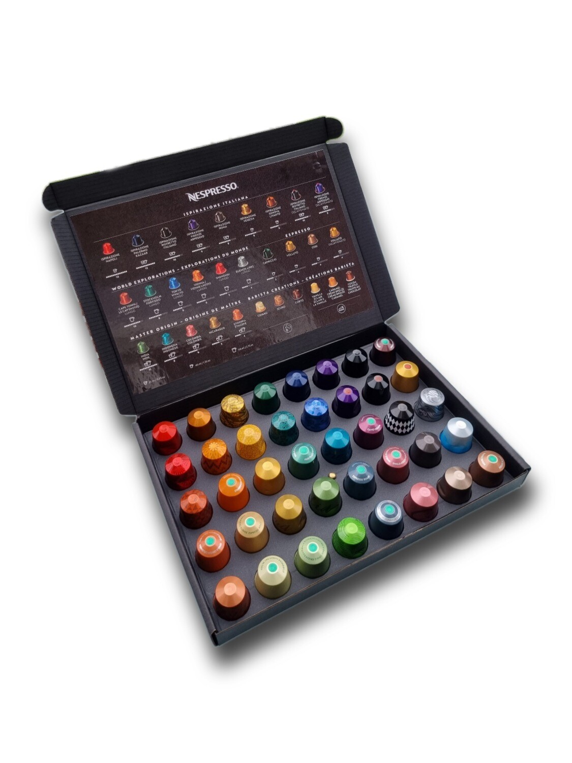 B20] Nespresso Koffie Proeverij Pakket | 40 smaken | 40 stuks