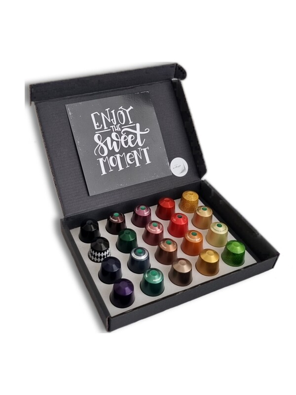 B21] Nespresso Koffie Proeverij Pakket | 20 smaken | 20 stuks