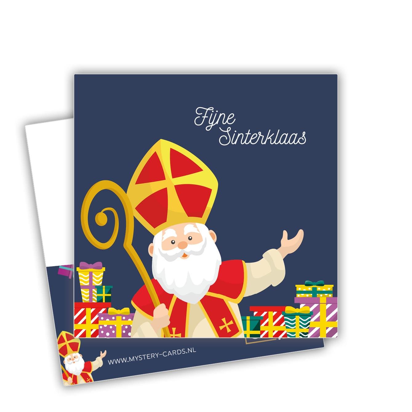G4] Kids Sinterklaas Snoeperij Pakket, Mystery Card: Fijne Sinterklaas