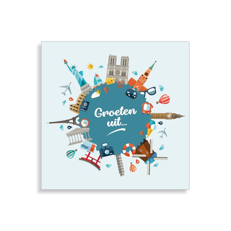 Mystery Card 'Groeten Uit...'