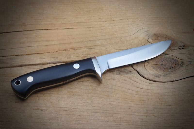 Black Micarta Guarded Hunter