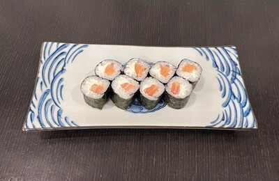 Maki salmón con queso