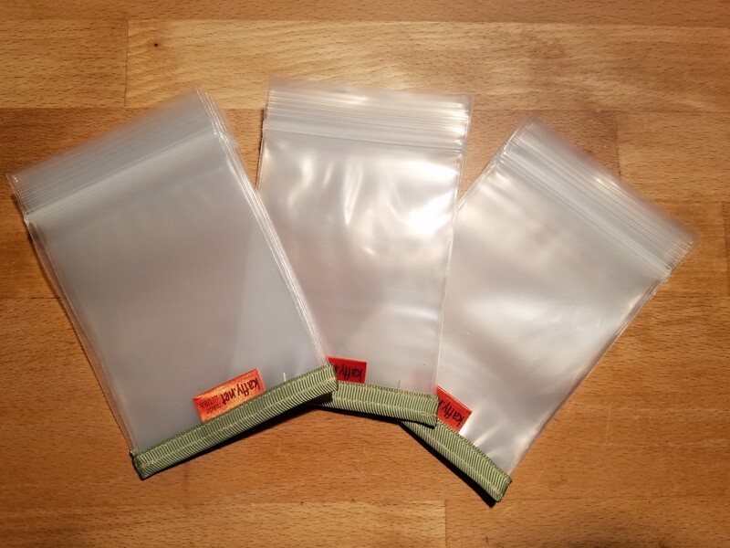 Mini leader wallet, for furled, knot-less or poly leaders