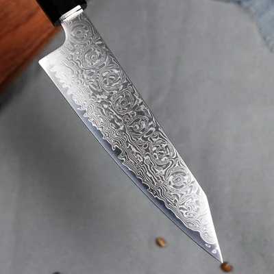 Japanese Damascus Utility Knife 5 Inch