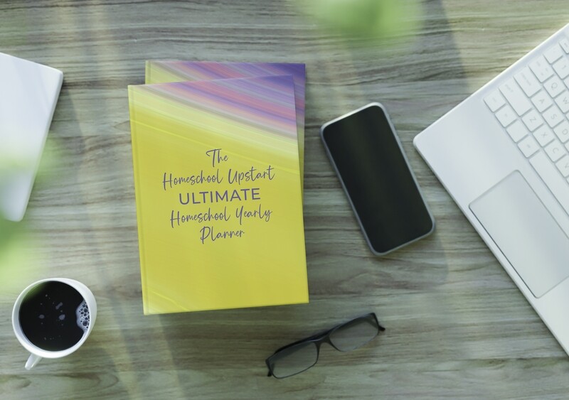 The Homeschool Upstart ULTIMATE Homeschool Yearly Planner. (Paperback)