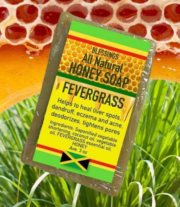 HONEY FEVERGRASS SOAP (3oz)